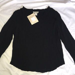 black long sleeve shirt